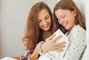 Same Sex Couple Baby image