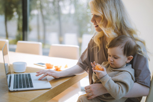 Mother Baby Laptop image