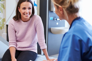 Woman Smiling Consultant image